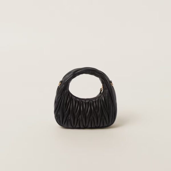 Wander Matelassé Mini Hobo Bag