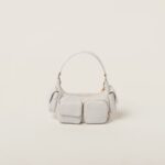 Soft Lamb Nappa Pouch White