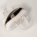 Arcadie Matelassé Small Soft Lamb Leather Handbag
