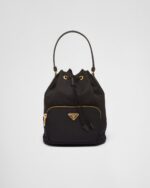 Prada Duet Re-Nylon Bucket Bag