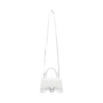 HOURGLASS plus small crocodile embossed handbag