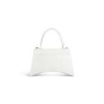 HOURGLASS Crocodile embossed small handbag