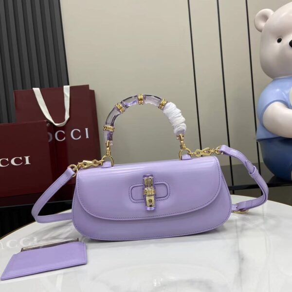 Gucci Bamboo Diva series small bamboo tote bag