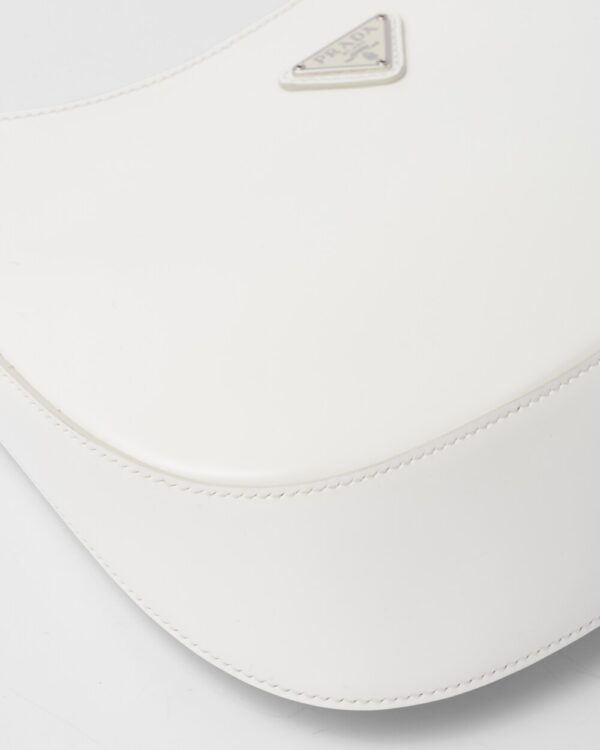 Prada Cleo Glossy Leather Shoulder Bag