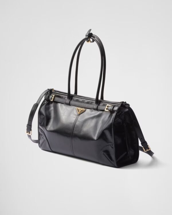 Prada Bonnie Large Leather Handbag
