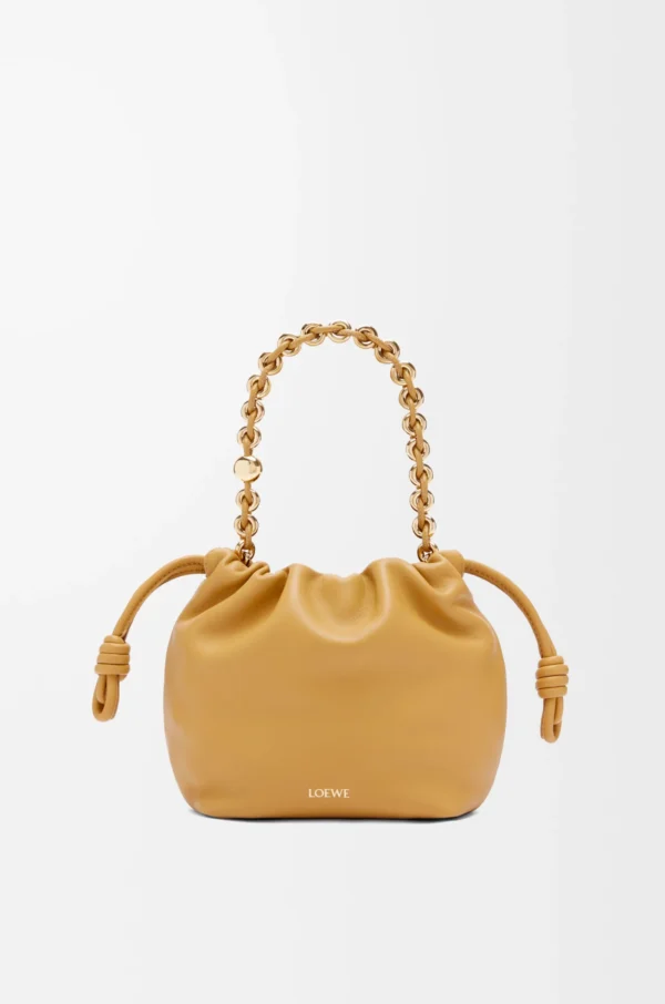 Mini Flamenco purse in mellow nappa lambskin