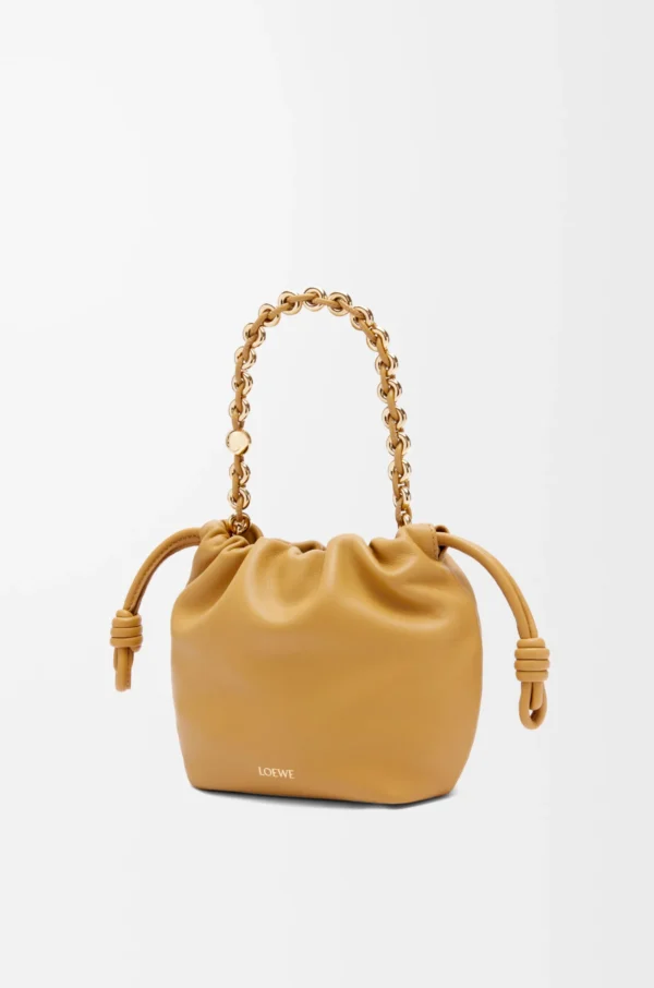 Mini Flamenco purse in mellow nappa lambskin