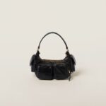 Soft Lamb Nappa Pouch Black