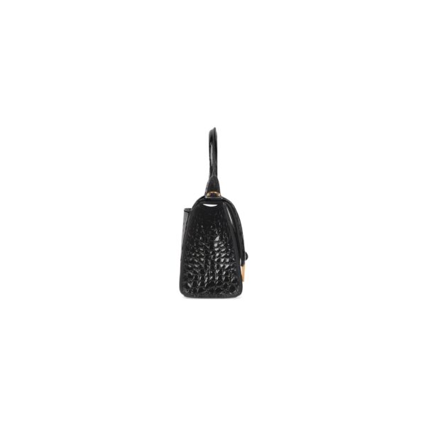 HOURGLASS plus small crocodile embossed handbag
