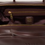 Leather Beau Handbag Shrubby Oak Color