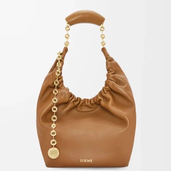 Small Squeeze bag in mellow nappa lambskin
