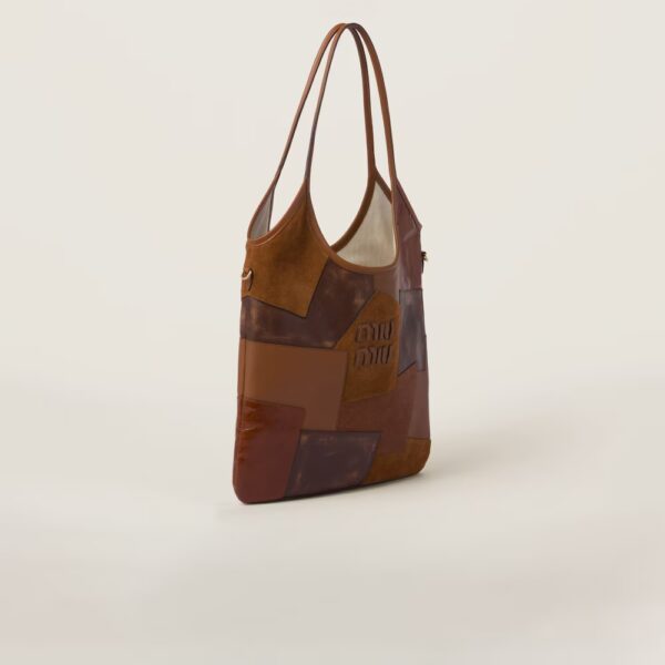 IVY Leather Patchwork Handbag
