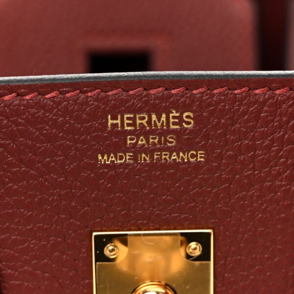 Togo Birkin 25 Rouge H
