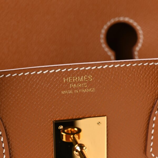 Epsom Birkin 30 Gold