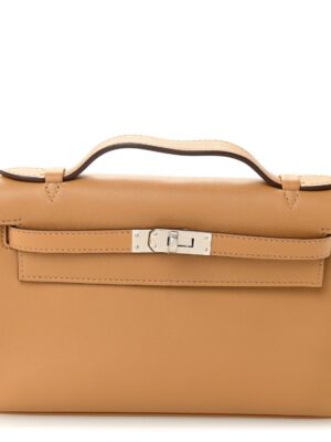 Swift Kelly Pochette Clutch Biscuit
