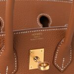 Togo Birkin 25 Gold